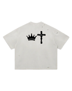 Crown + Cross Vintage Washed Distressed