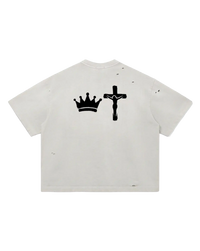 Crown + Cross Vintage Washed Distressed