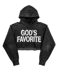 God’s Favorite Cropped Hoodie