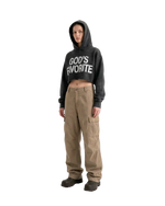 God’s Favorite Cropped Hoodie
