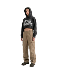 God’s Favorite Cropped Hoodie