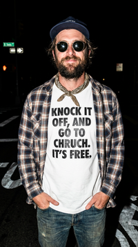 Knock It Off Tee